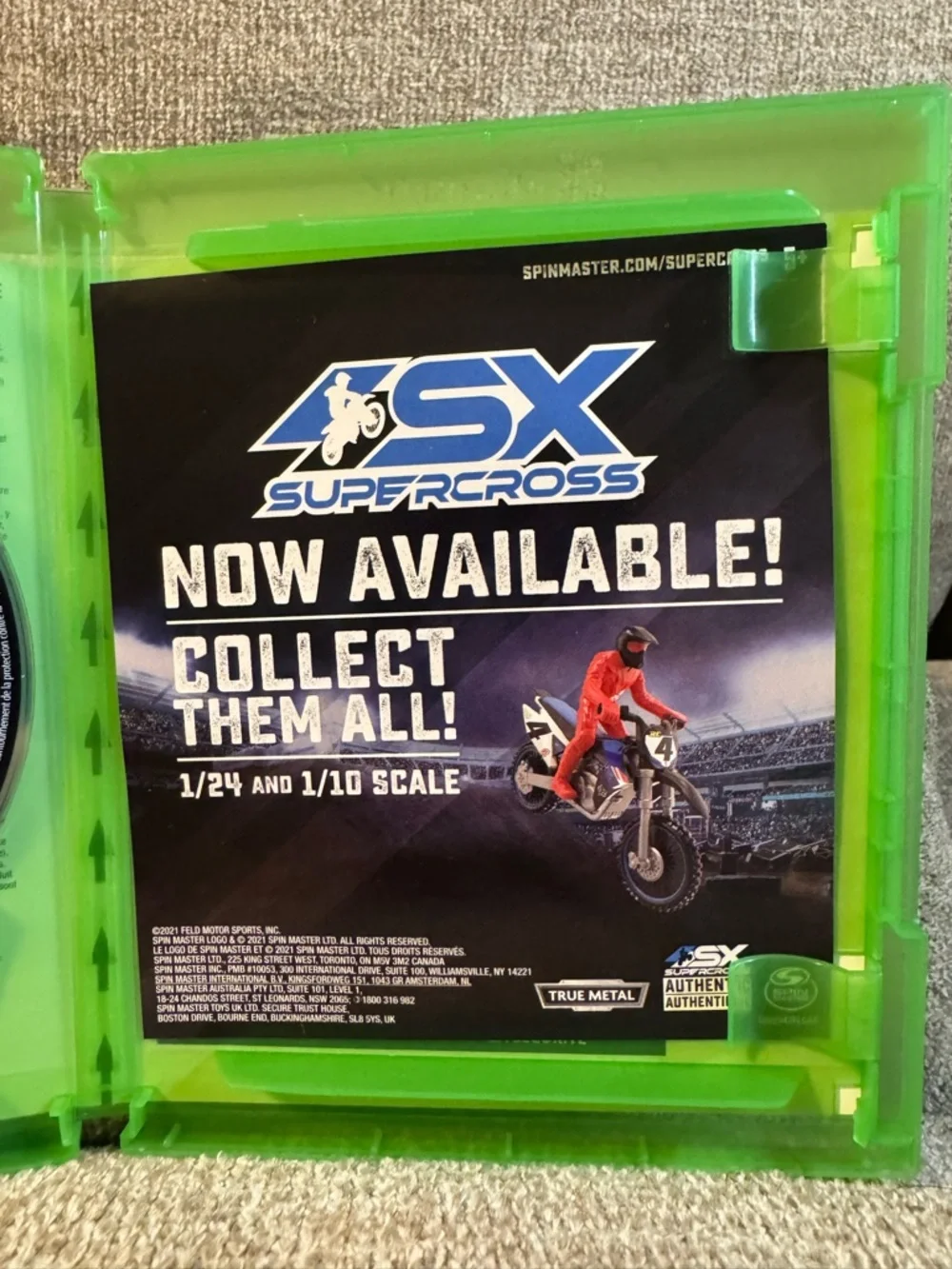 Monster Energy Supercross 4 Video Game - XBOX ONE / XBOX Series.X video game
